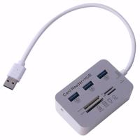 7 in 1 usb 3.0 5Gbps hub with card reader combo Multi