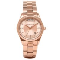 นาฬิกาข้อมือผู้หญิง Michael Kors Colette Rose Dial Rose Gold-plated MK6071