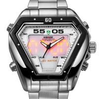 WEIDE – WH-1102-2: นาฬิกาข้อมือควอทซ์ 2ระบบ (เข็ม/LEDซ่อนใต้หน้าปัทม์)