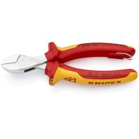 KNIPEX X-Cut Compact Diagonal Cutter w/tether attachment point VDE​ 160 mm คีมตัดทแยงมุมแบบกะทัดรัด VDE 160 มม รุ่น 7306160T