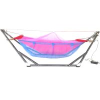 Auto Hammockเปลไกวเด็กอ่อนอัตโนมัติสไตล์เปลญวนกับผ้ามุ้ง(โทนสีชมพู)