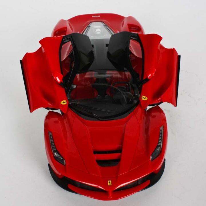 รถสปอร์ทบังคับวิทยุ-เฟอร์รารี่-สโมเดลเกล-1-14-สีแดง-rastar-rc-ferrari-la-ferrari-model-scale-1-14-red