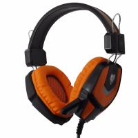 ์๊NUBWO NO-4000 ESPORT GAMING HEADSET หูฟังเกมส์มิ่ง มีไมค์ สีดำ-ส้ม