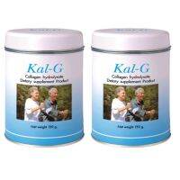 2 Bottle Kal-G Collagen Hydrolysate แคล-จี 150 g.