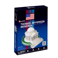 จิ๊กซอว์ 3มิติ ตัวต่อ อนุสรณ์สถาน โมเดล เจฟเฟอร์สัน อเมริกา ของตกแต่งบ้าน Jefferson Memorial CubicFun 3D Puzzle