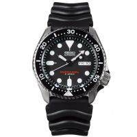 SEIKO 5 Sport Driver 200m ผู้ชาย สีดำ รุ่น SKX007J1 (สายยาง)(Black) Made in Japan