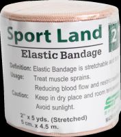 SPORTLAND ผ้าก๊อต พันมือ นักมวย Elastic Bandage 2 นิ้ว