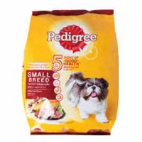 Pedigree เพดดีกรี อาหารสุนัขพันธุ์เล็ก รสตับย่าง 400กรัม  1 ถุง