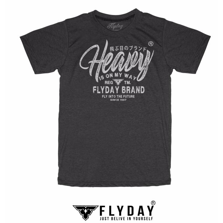 flyday-ลาย-heavy-เฮฟวี่-สีเทาดำ