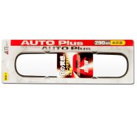 AUTO Plus กระจกมองหลัง แบบโค้ง  W-1 กระจกส่องหลัง ในรถยนต์ 290 มม. สีชาตัดแสง กระจกรถยนต์ กระจกในรถ (สีดำ)