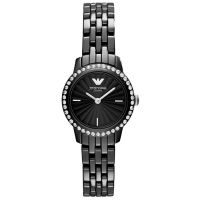 นาฬิกาข้อมือผู้หญิง Armani Ceramica 26 mm. Black Watch AR1480