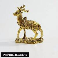 Inspire Jewelry ,กวางทอง กวางมงคล นำโชค ทองเหลืองอร่าม สวยหรู