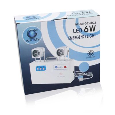 IWACHI ไฟฉุกเฉิน Automatic Emergency Light  6W รุ่น GE-2002