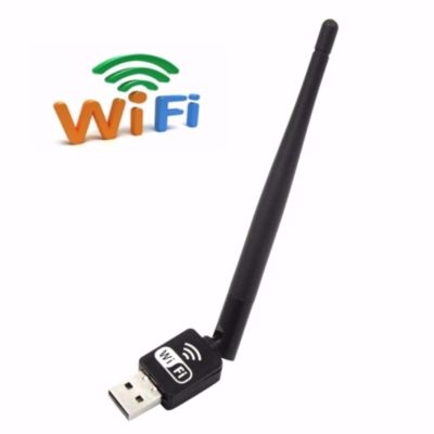 อุปกรณ์เชื่อมต่อสัญญาณ Wireless แบบ USB เสาอากาศ Wifi USB 2.0 Wireless 802.11N