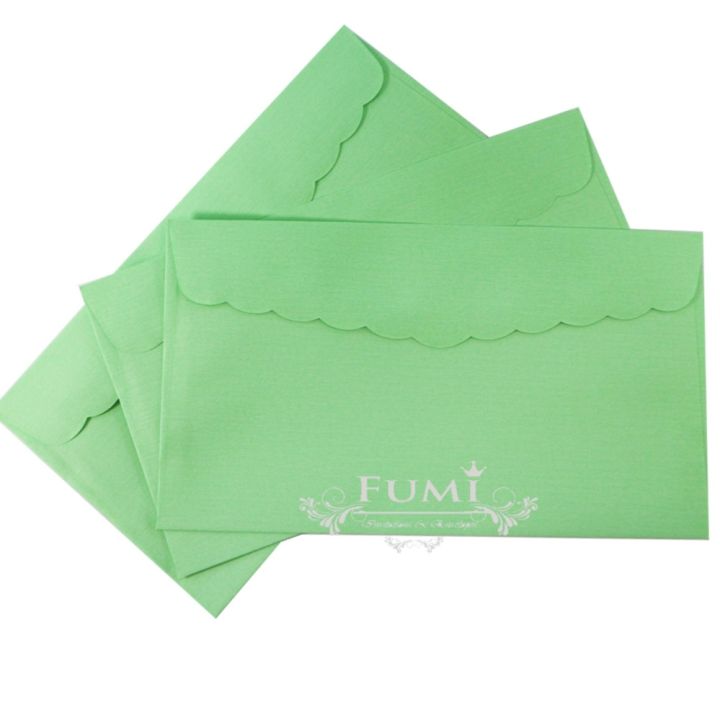 fumi-ซองการ์ดแต่งงาน-4-25x7-75-นิ้ว-500-ซอง-ฝาโค้งหยัก-สีเขียว