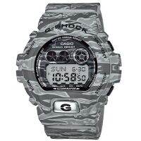 Casio G-Shock นาฬิกาข้อมือผู้ชาย สายเรซิ่น รุ่น GD-X6900TC-8 - สีพรางเทา