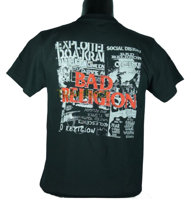 เสื้อวง-bad-religion-เสื้อยืดวงดนตรีร็อค-เมทัล-เสื้อร็อค-brg870-ส่งจาก-กทม