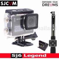 SJCAM SJ6 LEGEND 4K 16Mp เมนูไทย (Black) + DualCharger + RemoteSelfie (Black) (รับประกัน 1ปี)