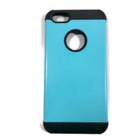 เคส ไอโฟน Case iPhone 5 5S / SE ( วัสดุ TPU สีฟ้า) ด้านหลังโชว์โลโก้ ปัองกันเครื่องได้ดีมาก Case Cover for Apple iPhone 5 5S / SE