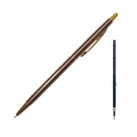 OHTO Pen JAPAN ปากกาลูกลื่น Slim Line NBP-5B5 0.5 (Brown) + ไส้ปากกาลูกลื่น 0.5 (Black) 1 ชิ้น