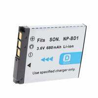 Sony แบตกล้อง รุ่น NP-BD1 / NP-FD1 แบตเตอรี่โซนี่ DSC-T900, DSCT900, T900B, T900R, T900T, DSC-TX1, TX1H, DSC-T77/T, T90 Replacement Battery for Sony (0176)