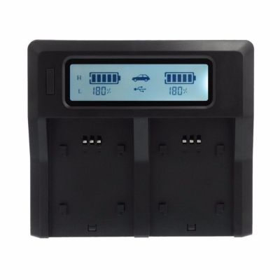 EN-EL14 Dual Digital Battery Charger with LCD Screen Compatible with Nikon