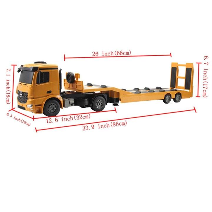 รถหัวลากเทรลเลอร์บังคับวิทยุ-สเกล-1-20-บังคับได้เหมือนจริง-เล่นสนุก-ฝึกทักษะ-double-e-e-562-003