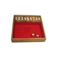 Wood Toy  ของเล่นไม้ ปิดกล่องใหญ่ Shut the box เกมไม้ ของเล่นเสริมพัฒนาการ เกมสำหรับครอบครัว