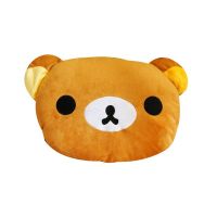 Getagift หมอนผ้าห่ม Rilakkuma ลายจุดสีฟ้า - สีขาว