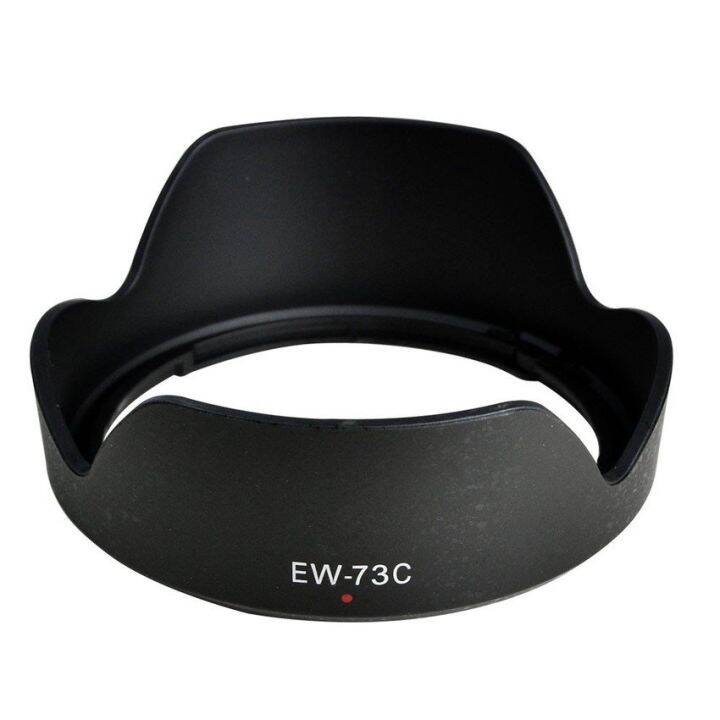 Lens Hood for Canon EW73C (สีดำ) Lazada.co.th