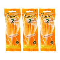 BIC BIC Twin Blade Razor - 3 Pack/Pack 2 Blades Total 6 Blades