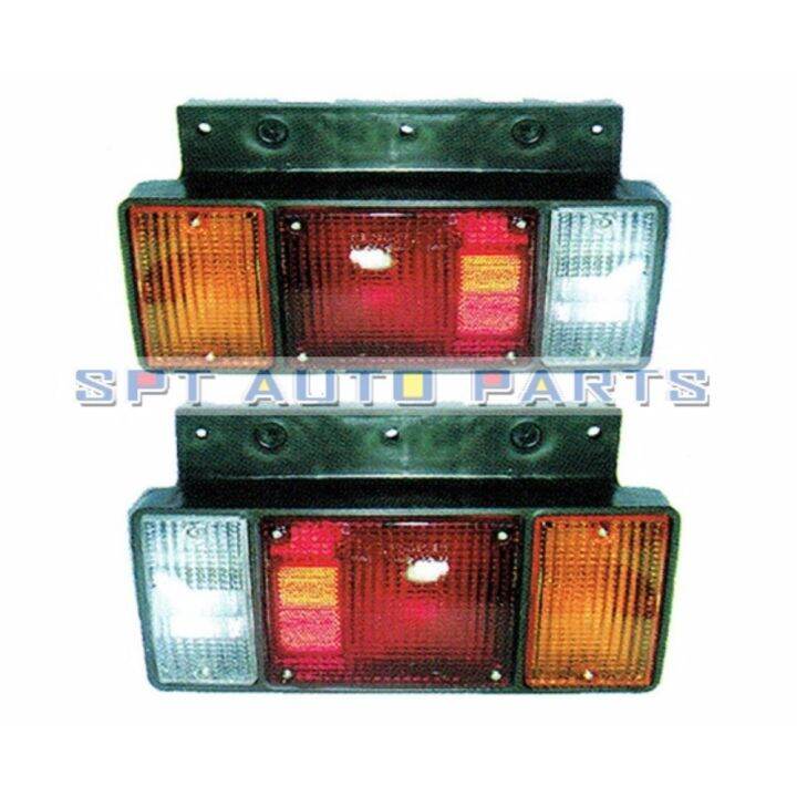 1-คู่-มีขั้ว-หลอด-24v-แถมหลอด-12v-ไฟท้าย-อีซูซุ-isuzu-npr-l-r-ราคาต่อ-1-คู่-มีขั้ว-หลอด-24v-12v