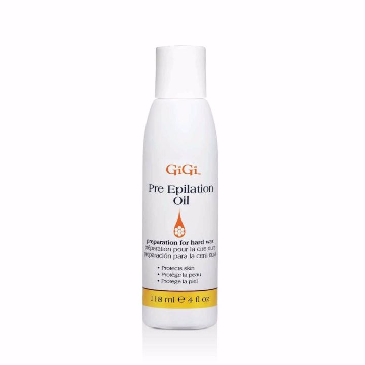 GiGi Pre Epilation Oil / น้ำมันลดแรงกระชากระหว่างการแว็กซ์ / Pre-Wax Treatment 4 oz