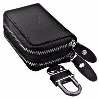 TRUSTY กระเป๋าใส่พวงกุญแจ 2 ชั้น รถยนต์ บ้าน คอนโด คีย์การ์ด 2 Layers Double Sides Condo Home Car Key Wallet No. 1734