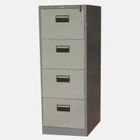 Raminthra Furniture Cabinet ตู้เอกสารเหล็ก 4 ลิ้นชัก รุ่น DC- 4l ( สีเทา )