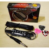 Guitar PickUp ปิคอัพกีต้าร์ KQ-3 แถมปิ๊ก 3 ตัว