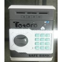 Money Saving Automatic Deposit Box กระปุกออมสินโทโทโร่ ตู้เซฟ ดูดแบงค์