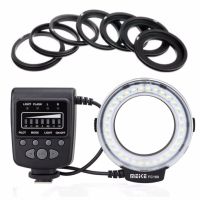 Meike FC100 LED Macro Ring Flash for Canon/Nikon/Panasonic/Olympus/Fujifilm แฟลชมาโคร