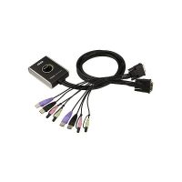 Aten KVM Switch 2-port USB DVI รุ่น CS682 (Black)