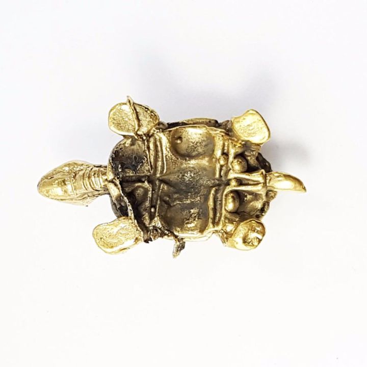 inspire-jewelry-เต่าหลังยันต์ทองเหลือง-จิ๋ว-2cm