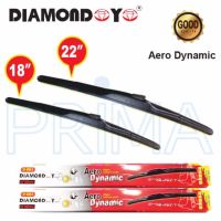 DIAMOND EYE® - ใบปัดน้ำฝน AERO DYNAMIC U001 SIZE 18"+22"