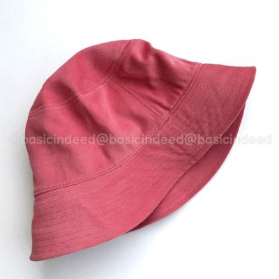 Basic Indeed - หมวกบักเก็ตเนื้อหนานิ่ม - แดงแตงโม