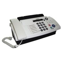 Brother FAX-878 Plain Paper FAX With Phone And Copier - ขาว