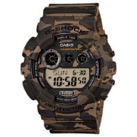 Casio G-Shock นาฬิกาข้อมือผู้ชาย สายเรซิ่น รุ่น GD-120CM-5A (สีเขียว)