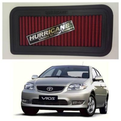 กรองอากาศผ้า(HURRICANE) VIOS 02-06