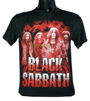 เสื้อวง BLACK SABBATH เสื้อยืดวงดนตรีร็อค เสื้อร็อค  BSB112 ส่งจากไทย