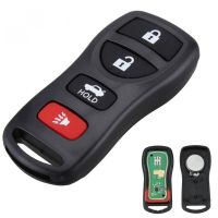 อัตโนมัติ Keyless Entry กุญแจแบบที่ควบคุมทางไกล 315 เมกะเฮิร์ตซ์ 4 ปุ่ม FOB ตัวกดทดแทน KBRASTU15 สำหรับ Infiniti Nissan