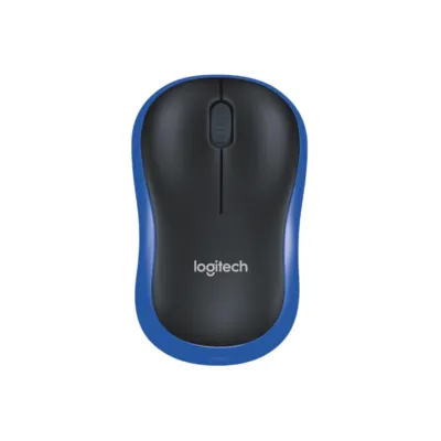 Logitech เม้าส์ไร้สาย Wireless Mouse M185 - Blue