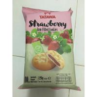 คุกกี้สอดไส้แยมสตรอเบอรี่ (TATAWA Strawberry Jam Filled Cookies) มี 10 ซองเล็ก Hayatie_Shop