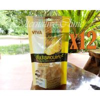 วีวา สับปะรดอบแห้ง 100กรัม 12 ถุง Pineapple Dehydrated – Viva (100g) 12 sachets